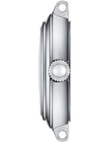Tissot Bellissima Small Lady Silver Dial Black Leather Strap Watch For Women - T126.010.16.013.00