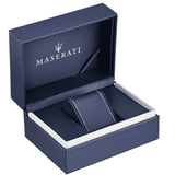 Maserati Attrazione Chronograph Green Dial Silver Steel Strap Watch for Men - R8853151011